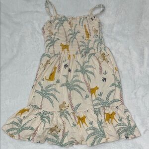 Little Sleepies Jungle Animals Smocked Dress
